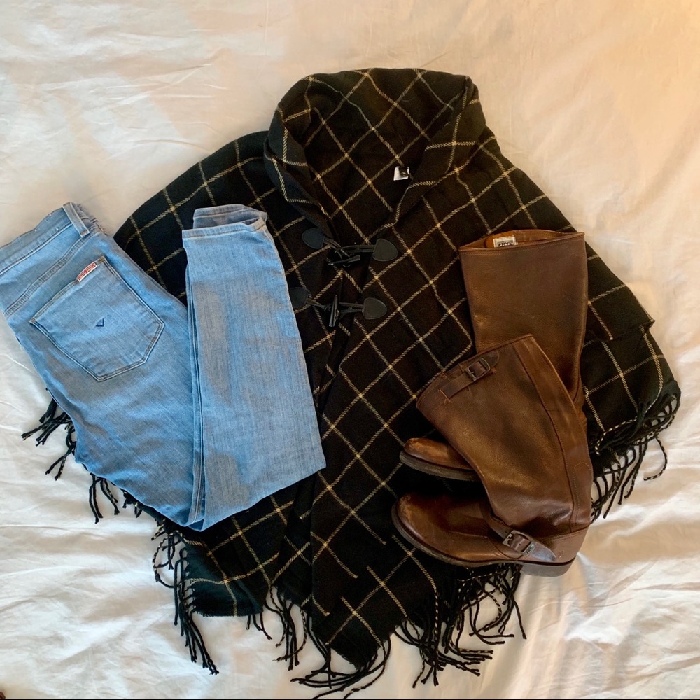Plaid Apt 9 Poncho